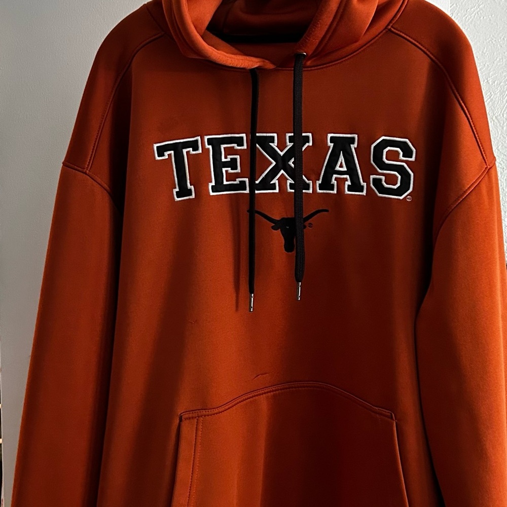 SOLD University of Texas XXL Orange Embroidered Hoodie